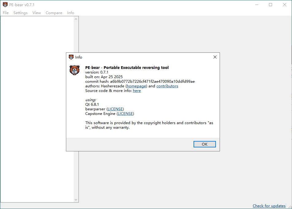 PE-bear文件分析工具v0.7.1绿色版-神游资源网