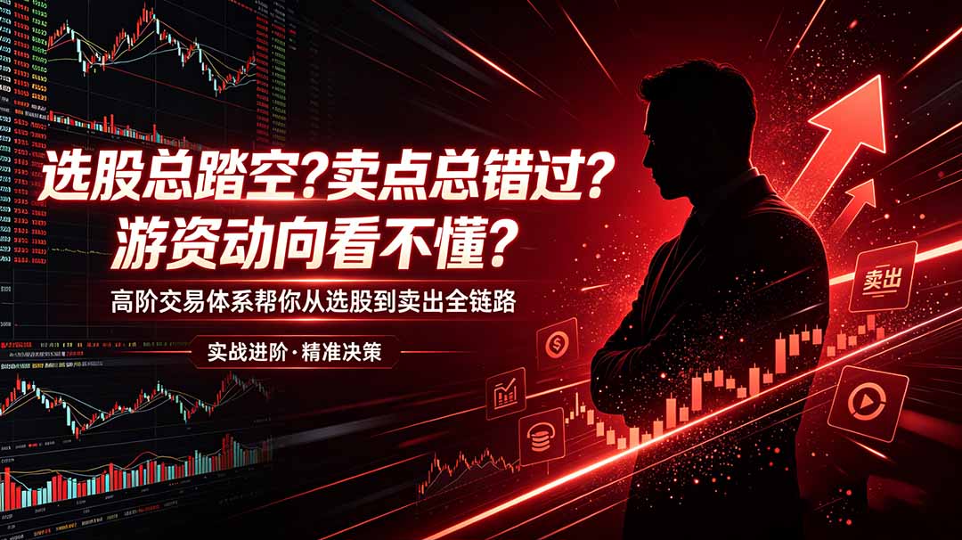 选股总踏空?卖点总错过?游资动向看不懂?高阶交易体系帮你从选股到卖出全链路(更新6月-神游资源网