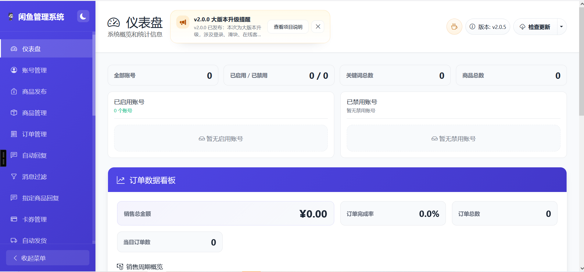闲鱼自动回复+自动发货系统,源码+教程打包-神游资源网